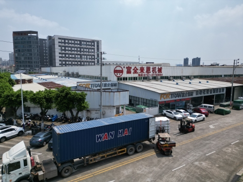 Šiandien vienas mūsų automatizuotų produktų konteineris pristatomas į JAV!